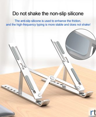 Adjustable Aluminum Ergonomic Laptop Stand