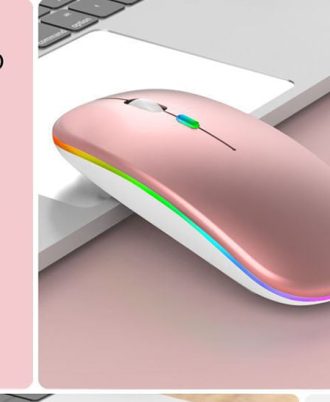 Rechargeable wireless Bluetooth colorful rgb mouse in bd
