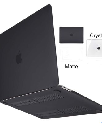 macbook matte black case hard shield cover