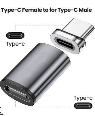 type c female to male converter