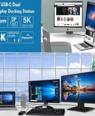 dual monitor docking station hub in bd