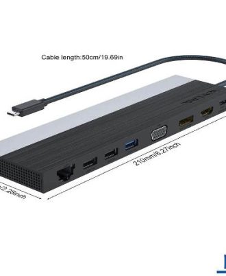 6 (1) multiple monitor docking hub for macbook price in bd