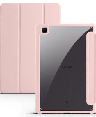 s6 lite trifold cover pink
